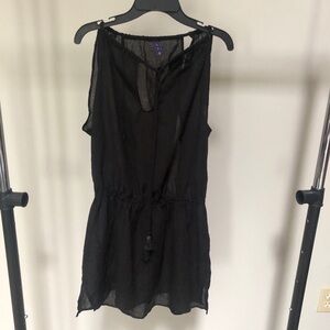 Women’s black swim coverup - one size